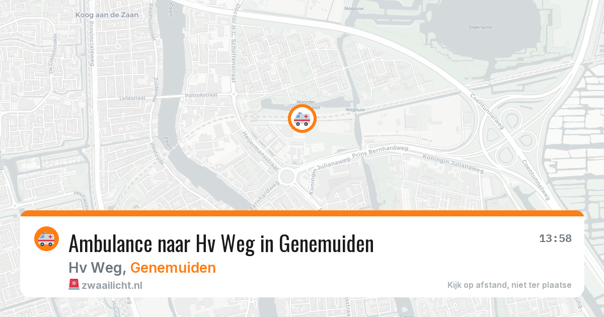Ambulance naar Hv Weg in Genemuiden — 24 mrt 2026