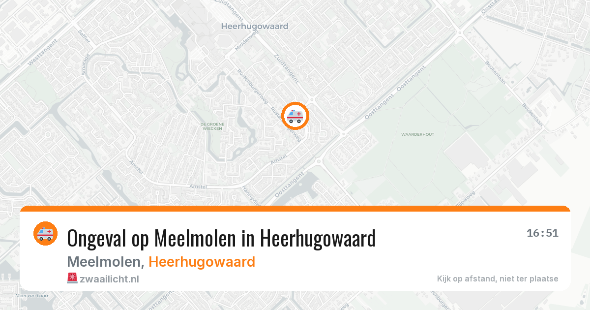 Ongeval op Meelmolen in Heerhugowaard — 2 mei 2026
