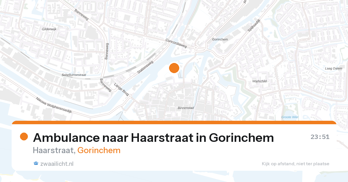 Ambulance naar Haarstraat in Gorinchem — 6 feb 2026