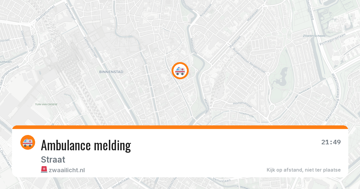Ambulance melding — 30 jun 2026