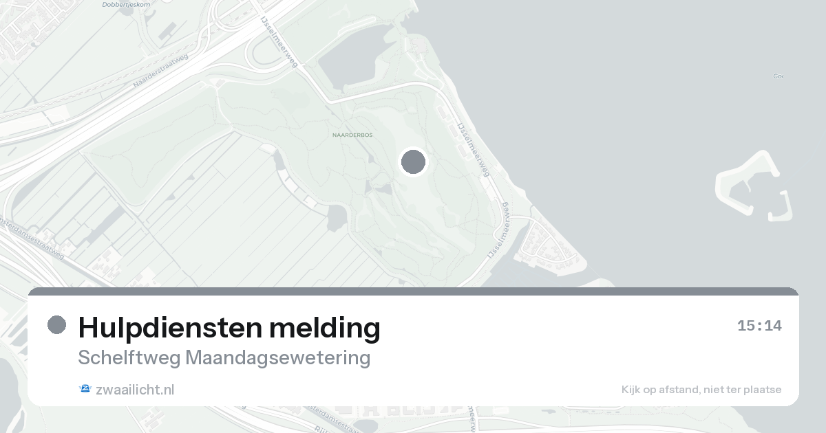 Hulpdiensten melding — 30 jan 2026