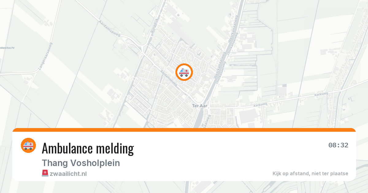 Ambulance melding — 12 feb 2026