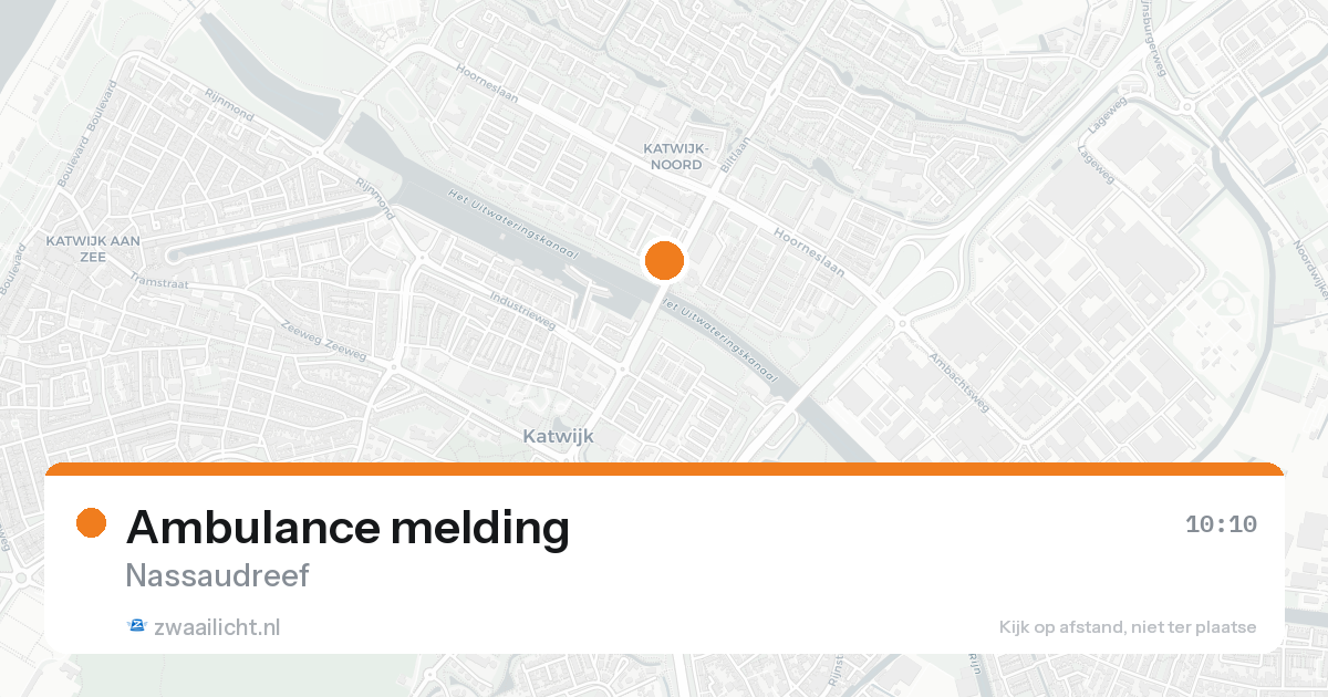 Ambulance melding — 8 feb 2026