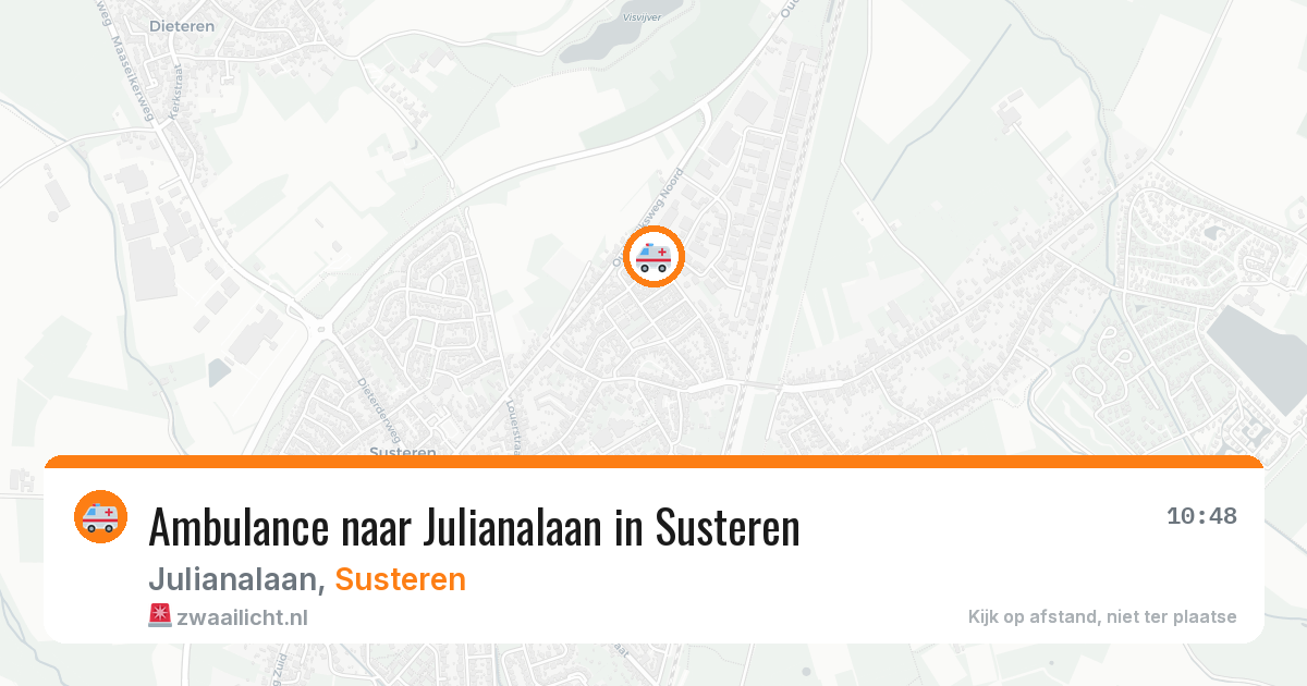Ambulance naar Julianalaan in Susteren — 27 jun 2026