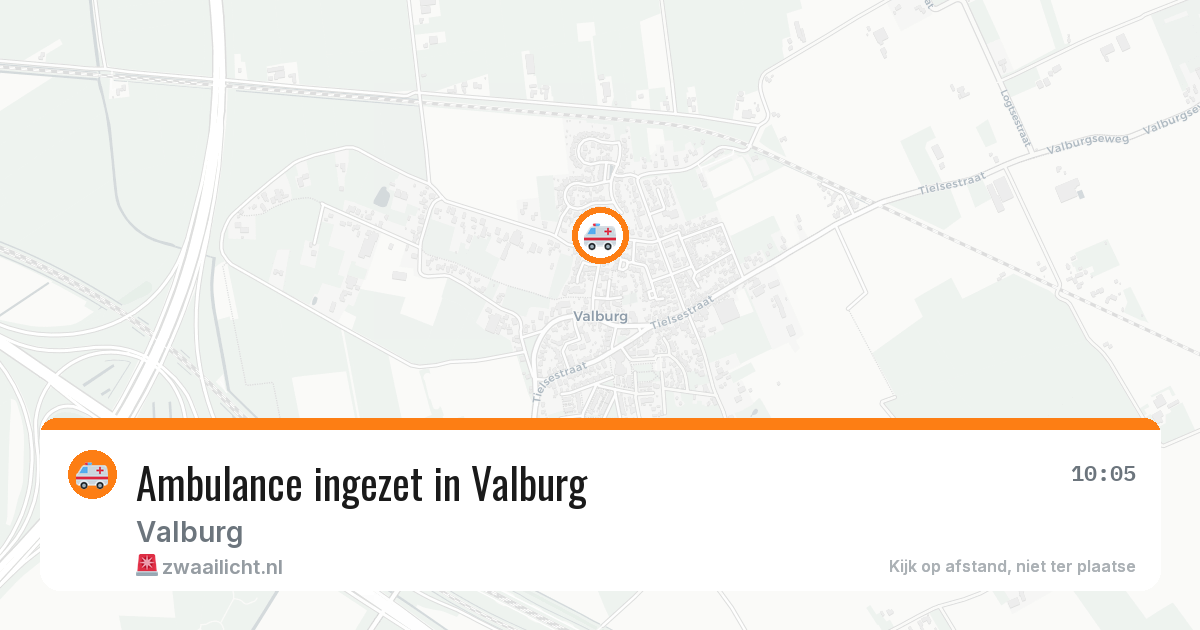 Ambulance ingezet in Valburg — 31 jan 2026