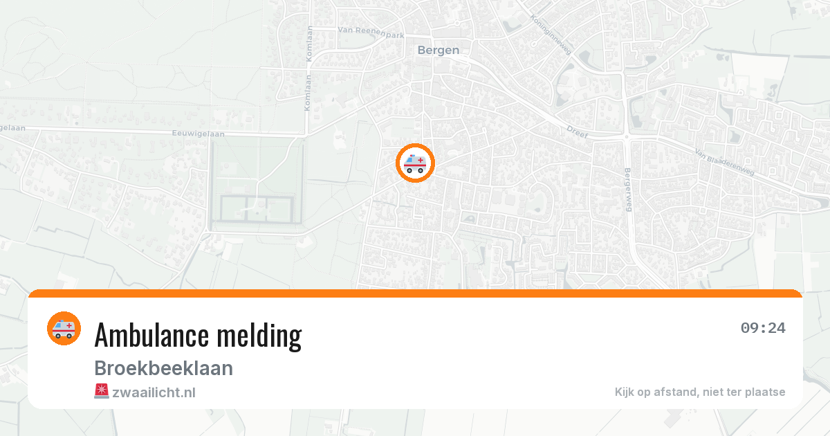 Ambulance melding — 28 jun 2026