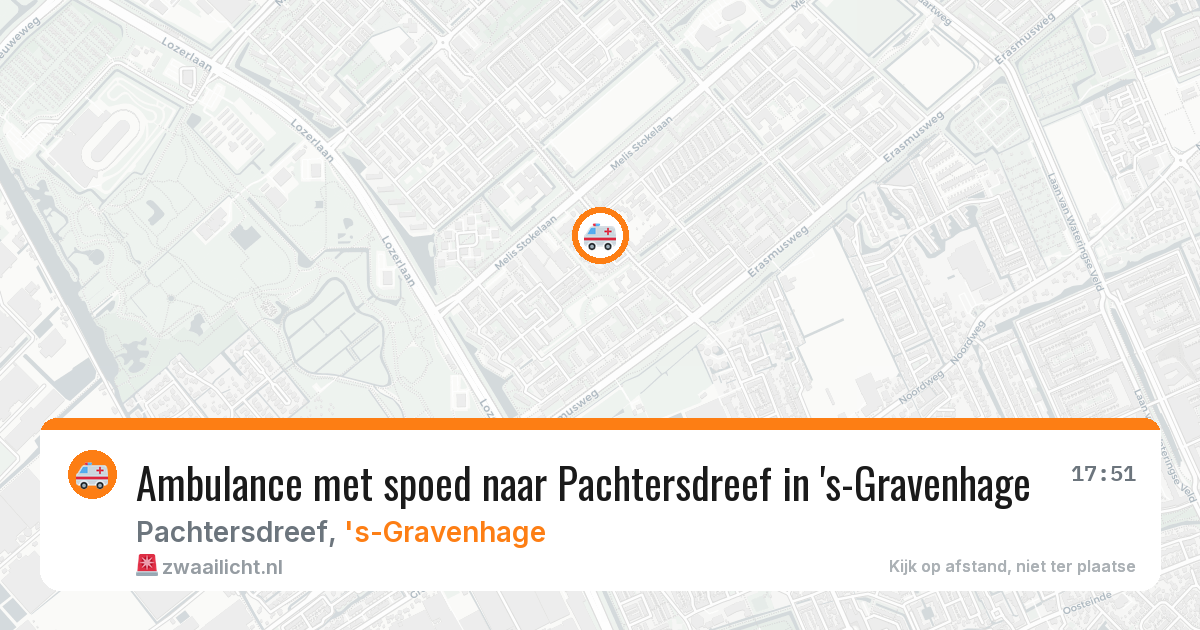 Ambulance met spoed naar Pachtersdreef in 's-Gravenhage — 11 feb 2026
