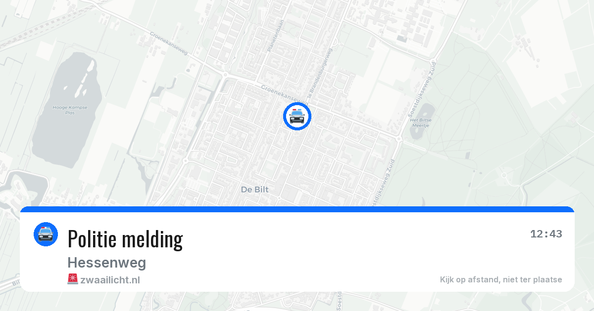 Politie melding — 2 jul 2026