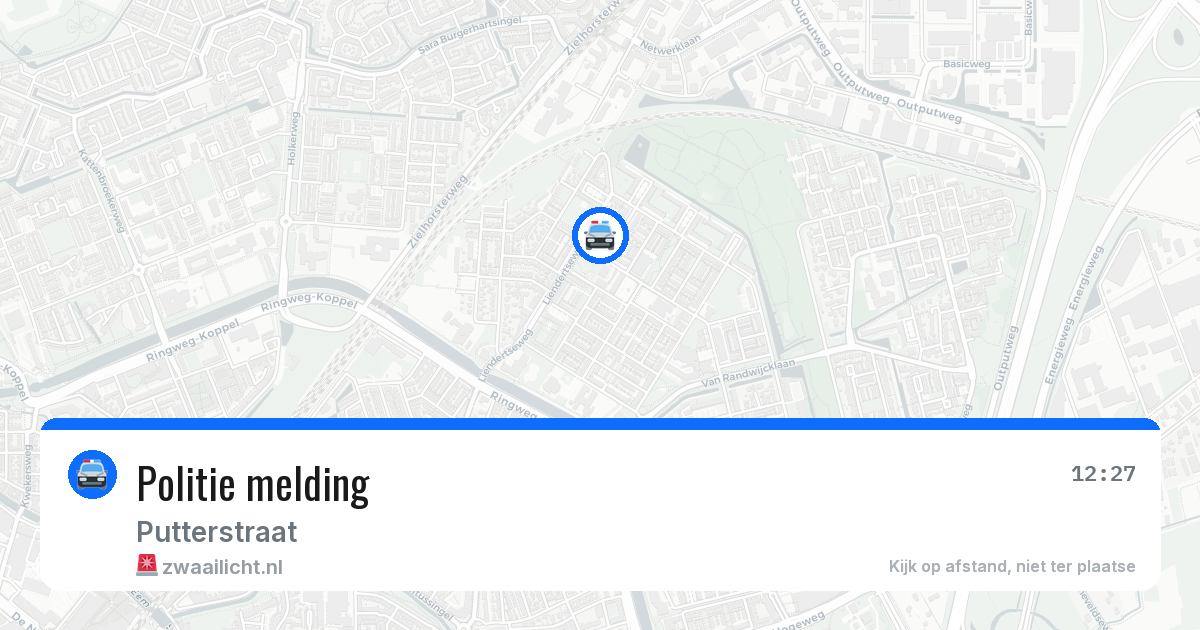 Politie melding — 1 jul 2026
