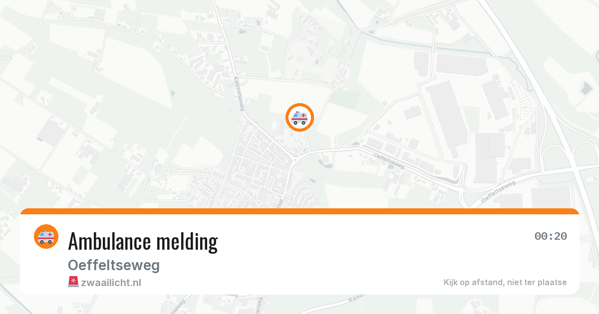 Ambulance melding — 3 jul 2026