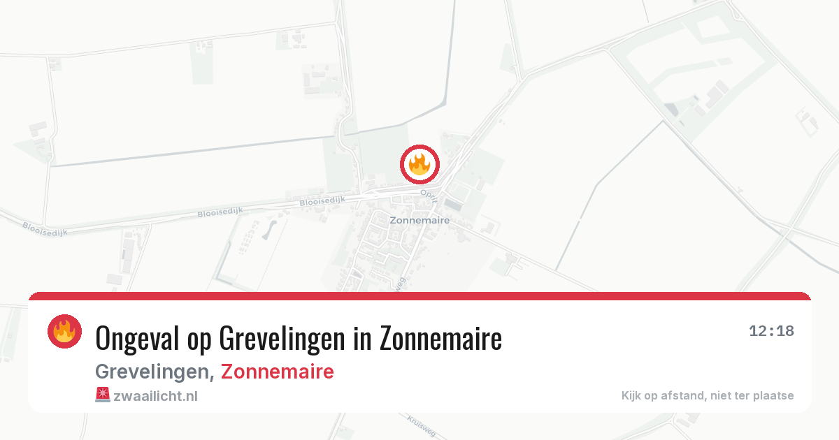 Ongeval op Grevelingen in Zonnemaire — 5 aug 2026