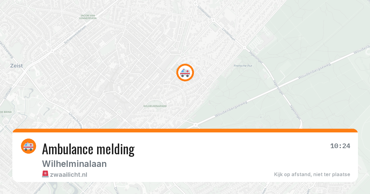 Ambulance melding — 24 jun 2026