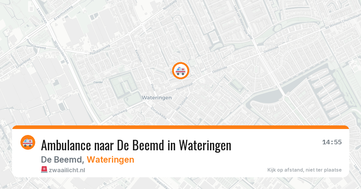 Ambulance naar De Beemd in Wateringen — 13 aug 2026