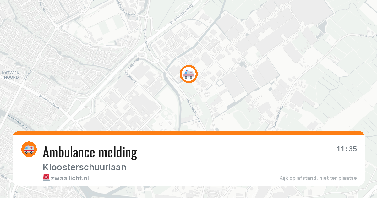 Ambulance melding — 30 jan 2026