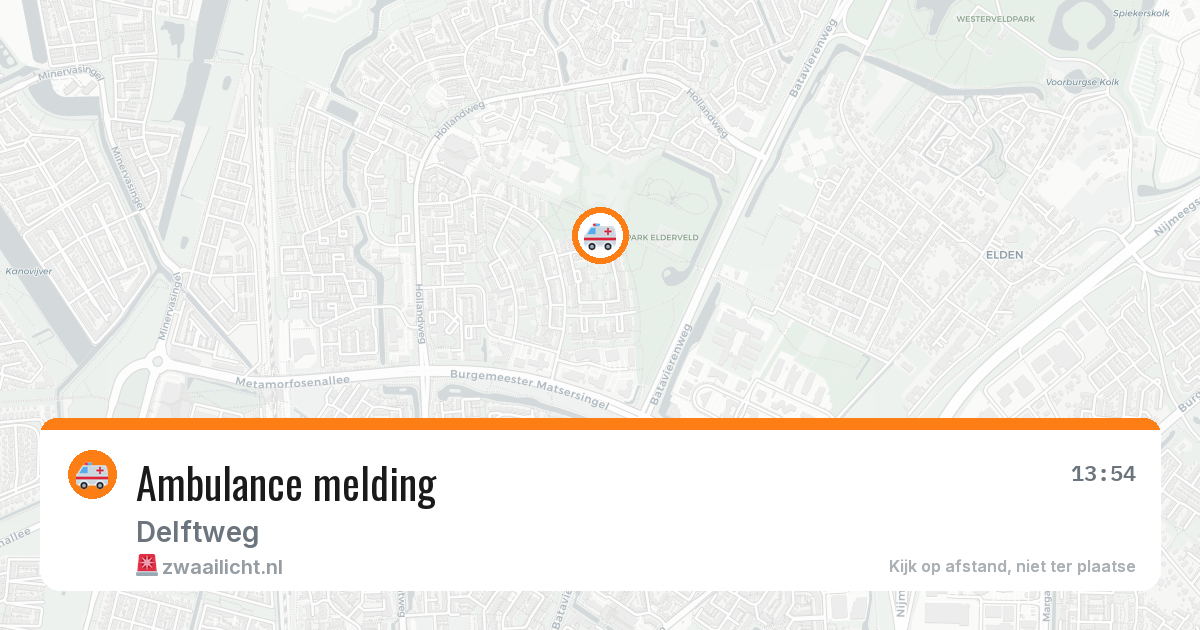 Ambulance melding — 4 jun 2026
