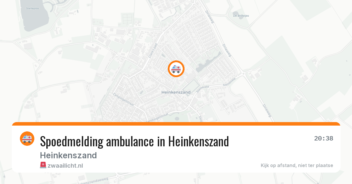Spoedmelding ambulance in Heinkenszand — 23 jun 2026