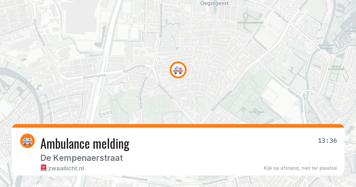 Ambulance melding — 25 jun 2026