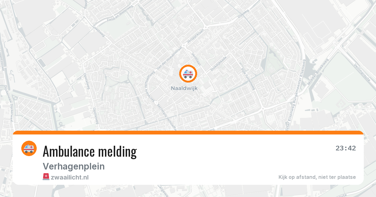 Ambulance melding — 10 feb 2026