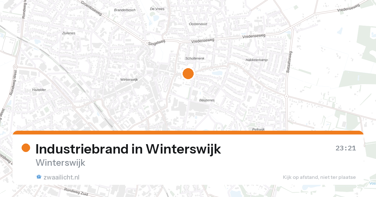 Industriebrand in Winterswijk — 26 aug 2026