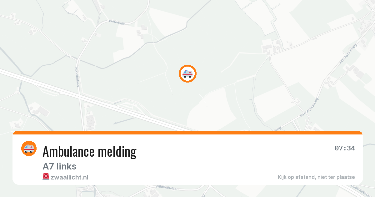 Ambulance melding — 28 jun 2026