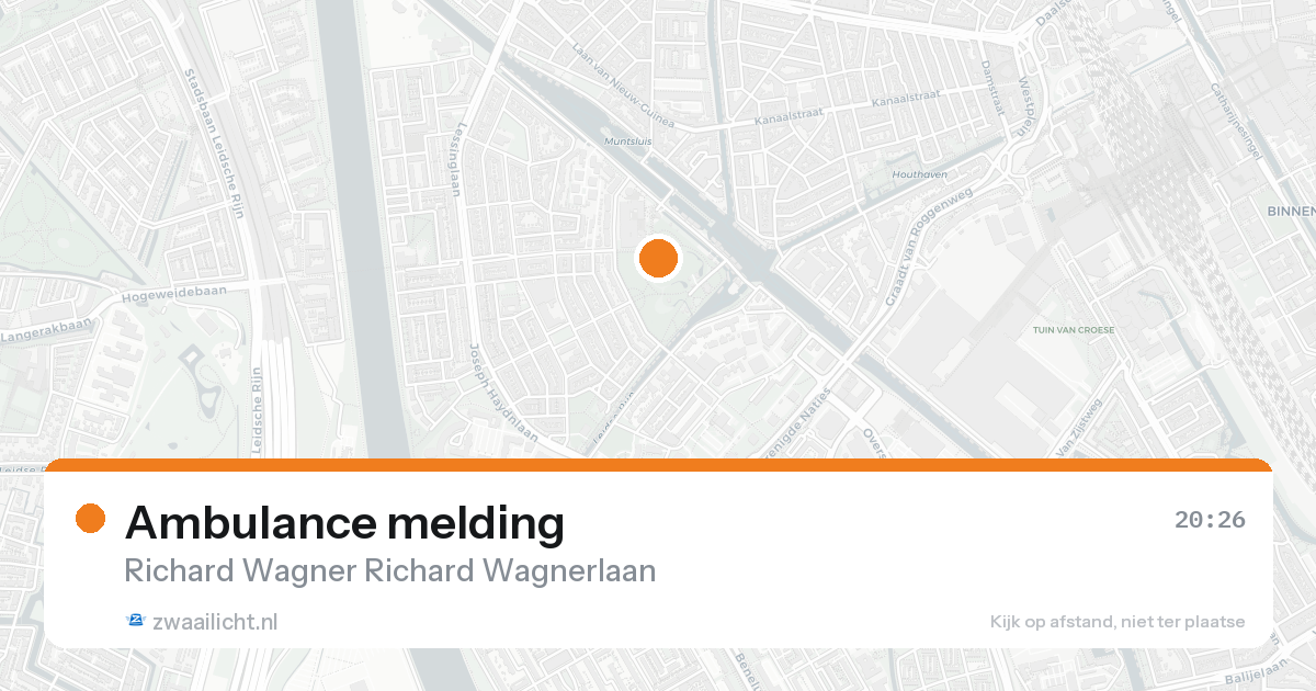 Ambulance melding — 31 jan 2026