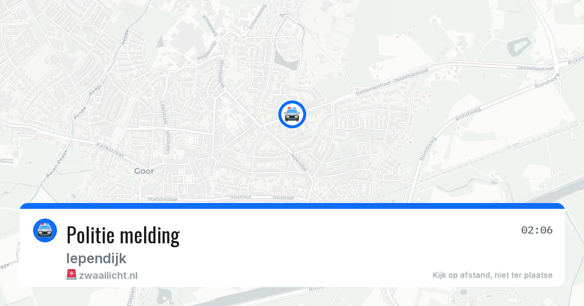 Politie melding — 14 jun 2026