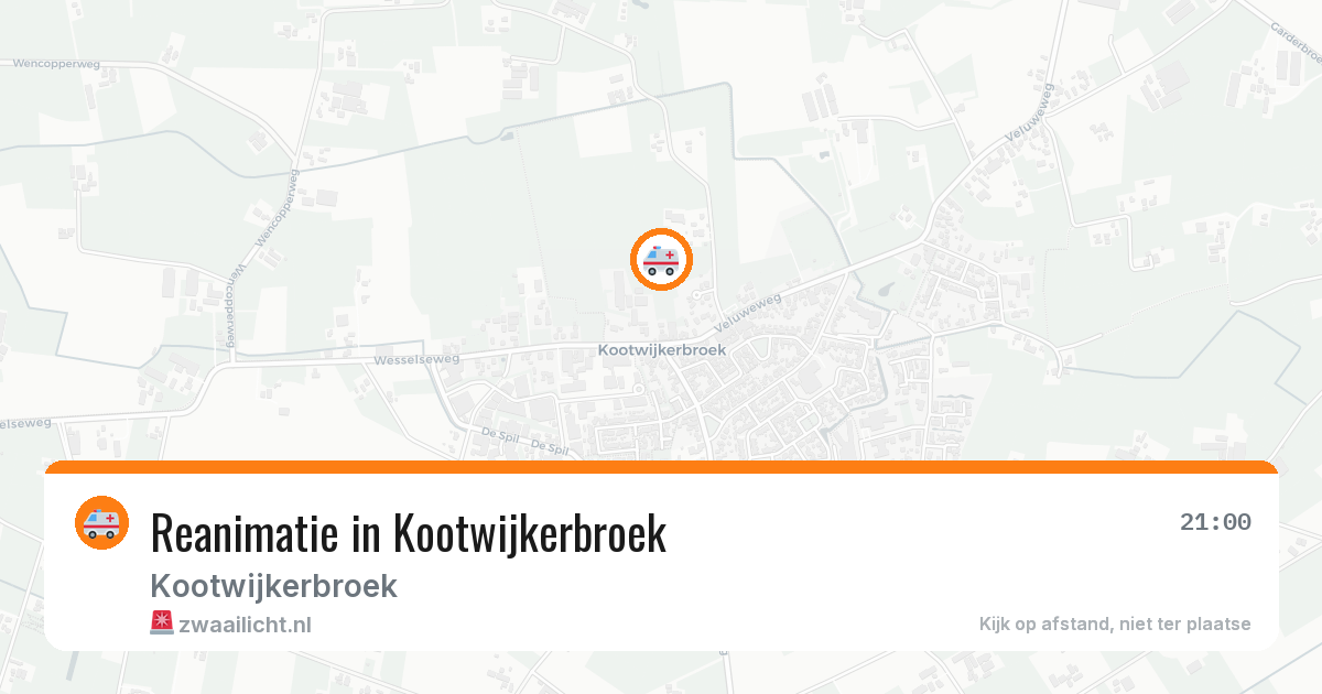 Reanimatie in Kootwijkerbroek — 23 mei 2026