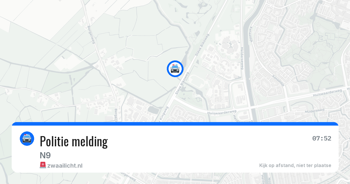 Politie melding — 24 jun 2026