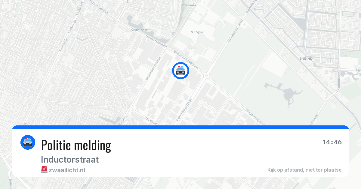 Politie melding — 23 apr 2026