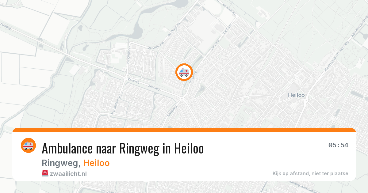 Ambulance naar Ringweg in Heiloo — 17 mrt 2026