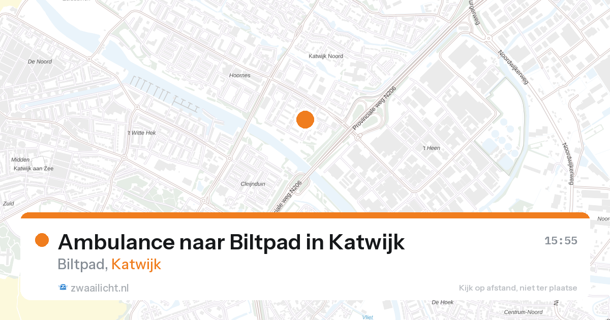 Ambulance naar Biltpad in Katwijk — 28 mei 2026