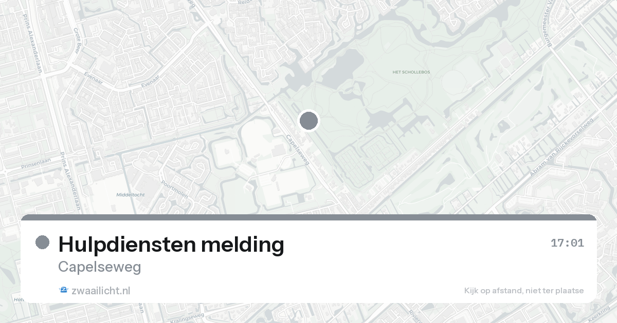 Hulpdiensten melding — 31 jan 2026