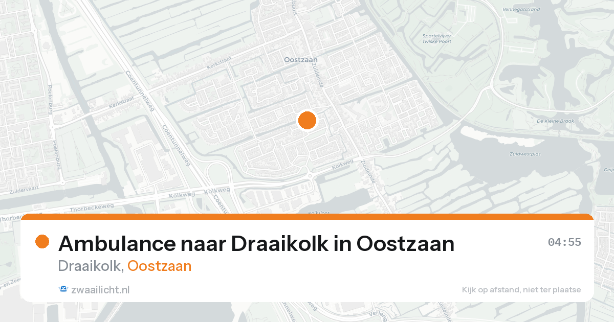 Ambulance naar Draaikolk in Oostzaan — 31 jan 2026