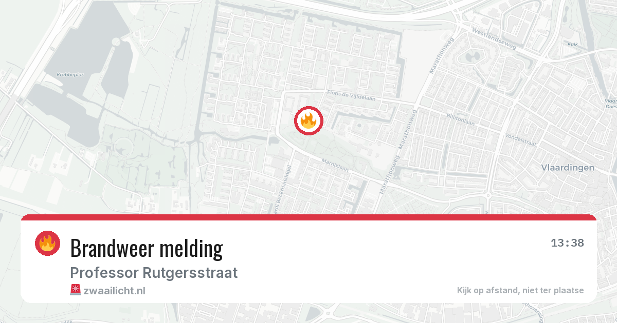 Brandweer melding — 28 apr 2026
