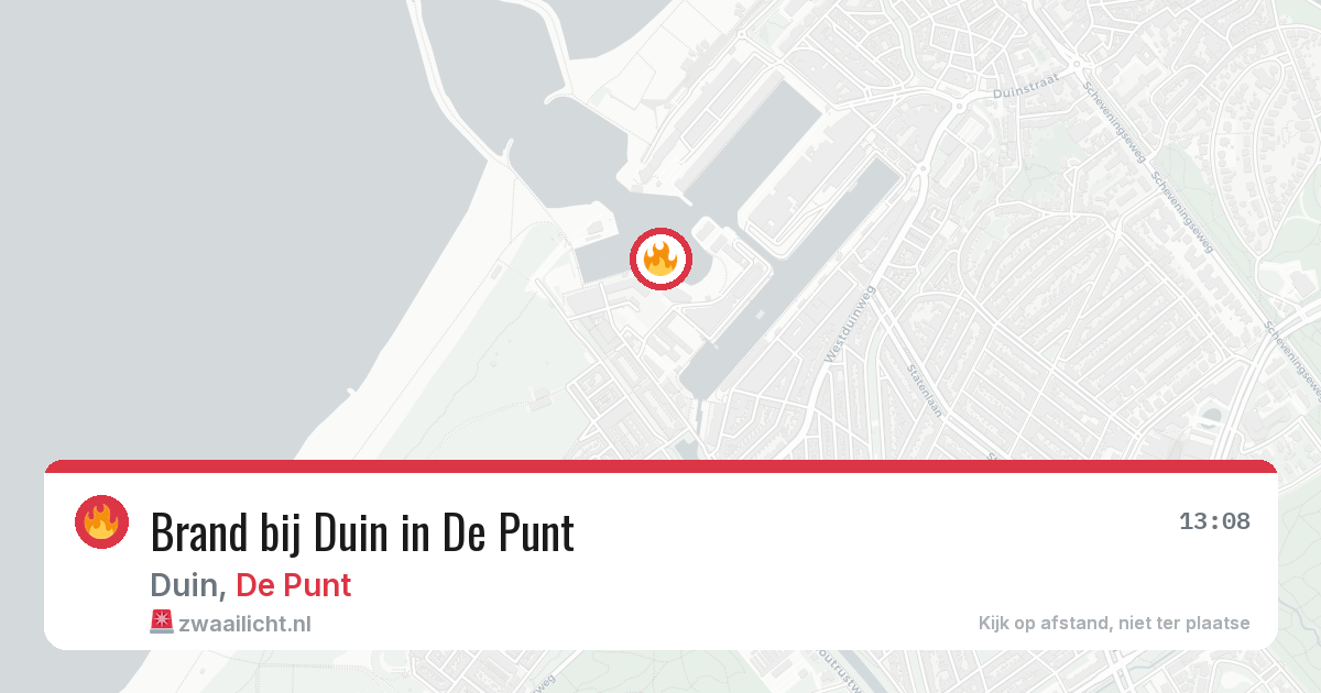 Brand bij Duin in De Punt — 27 mei 2026