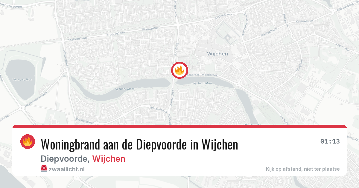 Woningbrand aan de Diepvoorde in Wijchen — 7 mei 2026