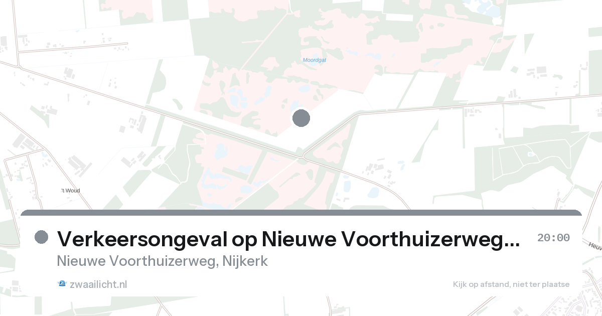 Verkeersongeval op Nieuwe Voorthuizerweg in Nijkerk — 5 jul 2026