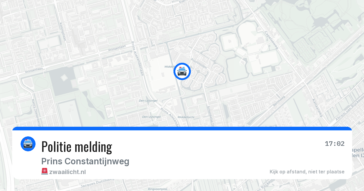Politie melding — 10 jun 2026