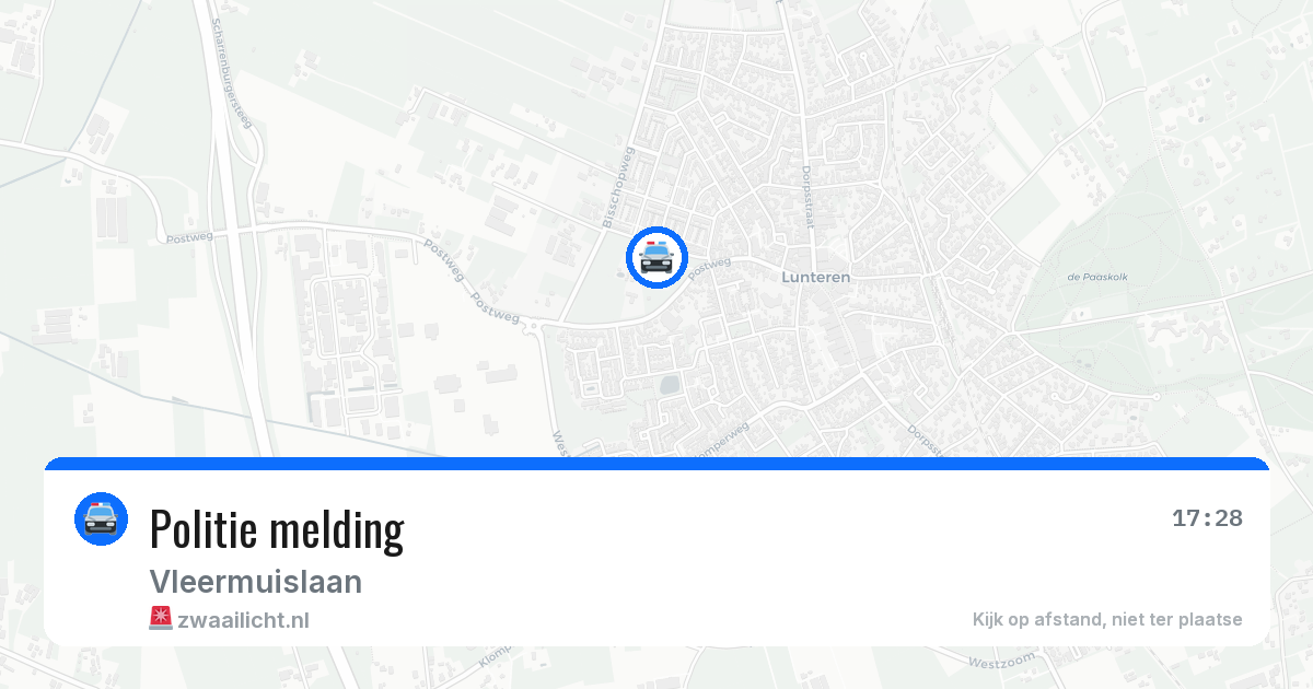 Politie melding — 9 jun 2026