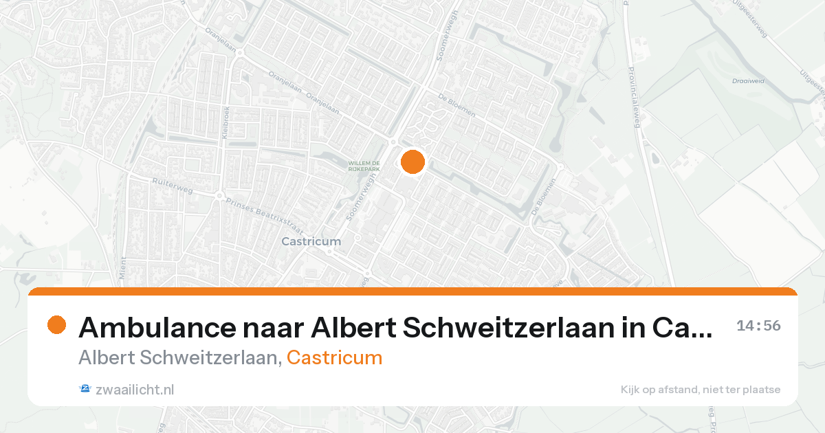 Ambulance naar Albert Schweitzerlaan in Castricum — 3 jun 2026