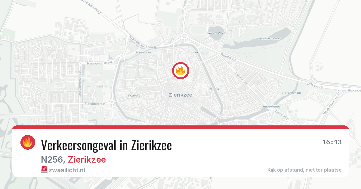 Verkeersongeval in Zierikzee — 19 jun 2026