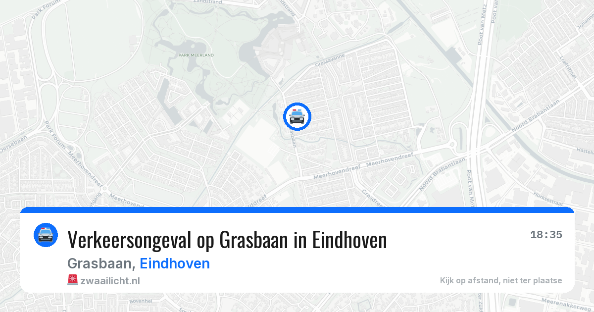Verkeersongeval op Grasbaan in Eindhoven — 28 apr 2026