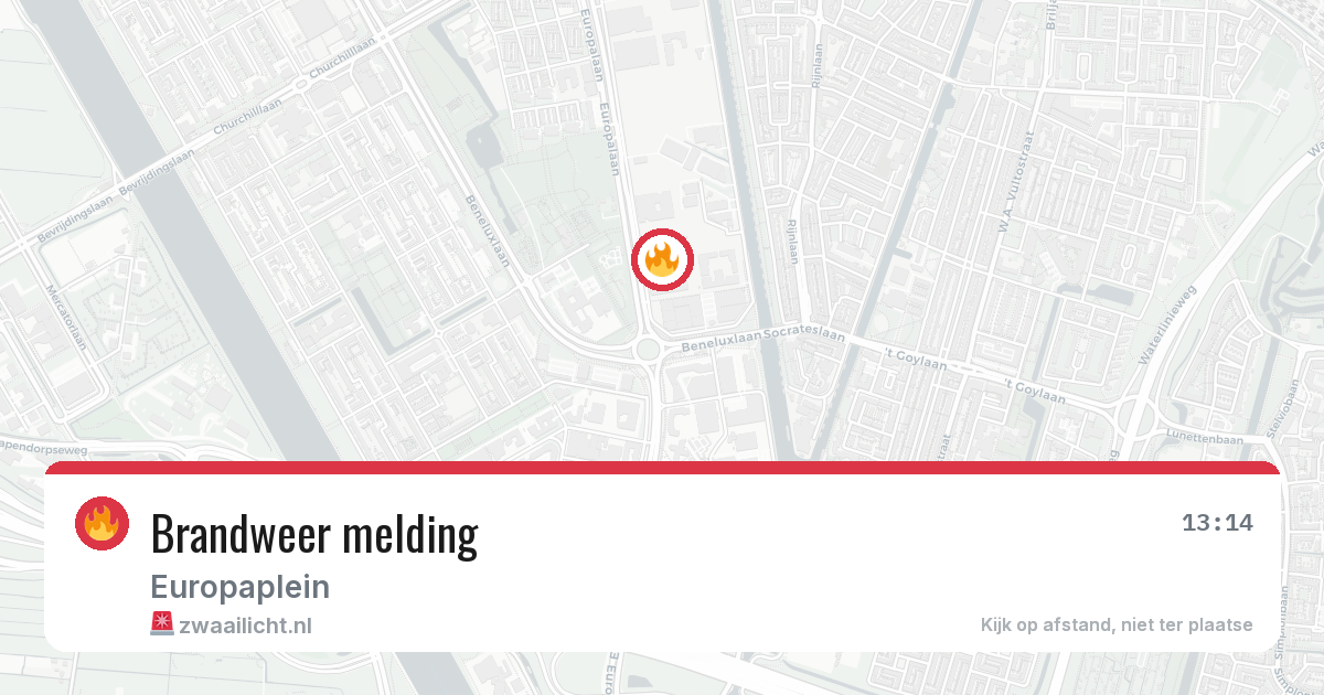 Brandweer melding — 5 apr 2026