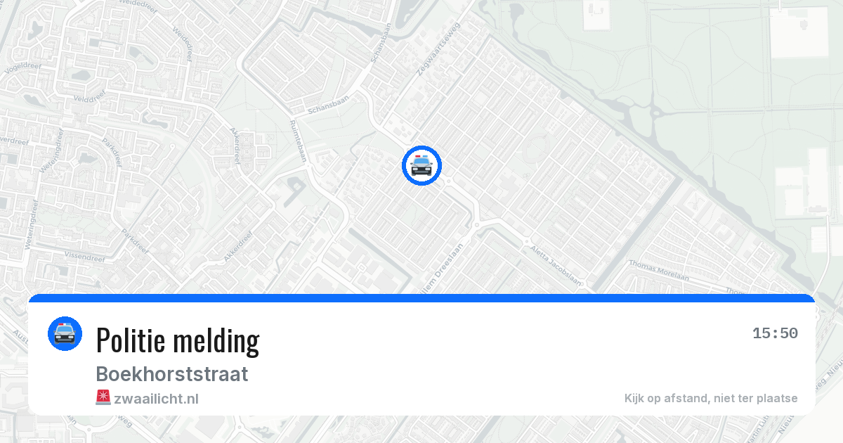 Politie melding — 19 jun 2026