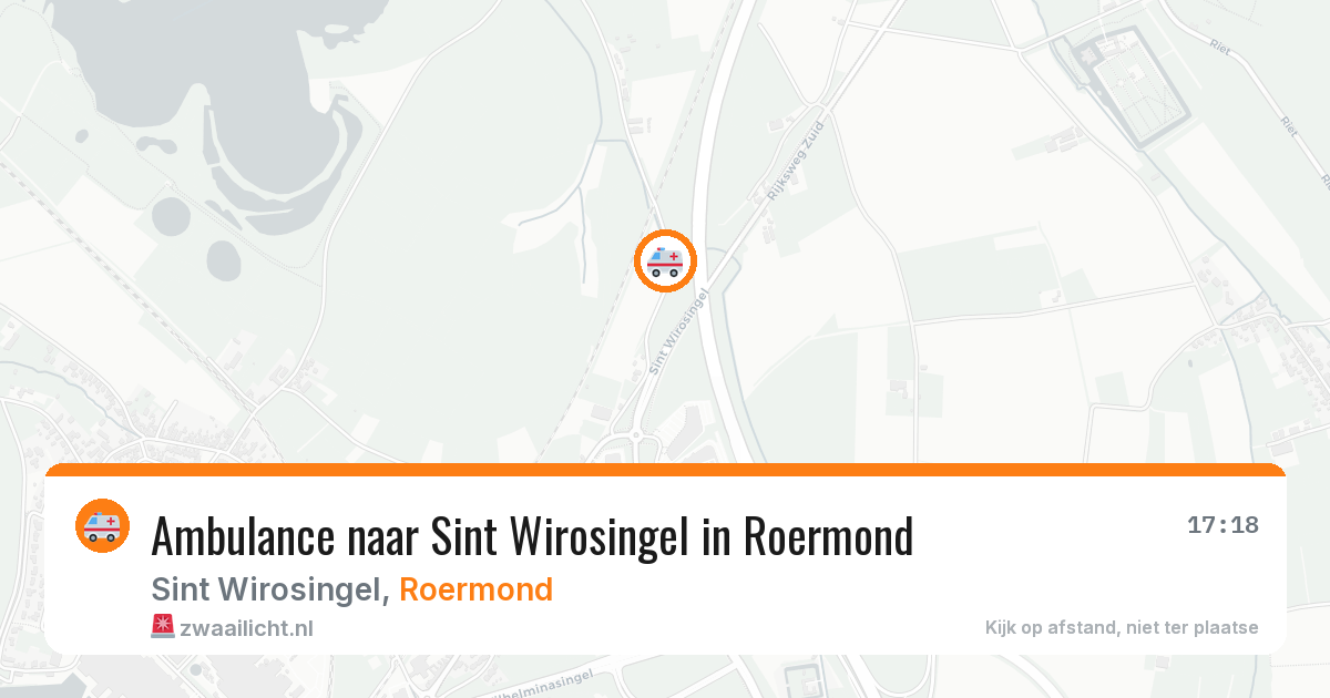 Ambulance naar Sint Wirosingel in Roermond — 14 feb 2026