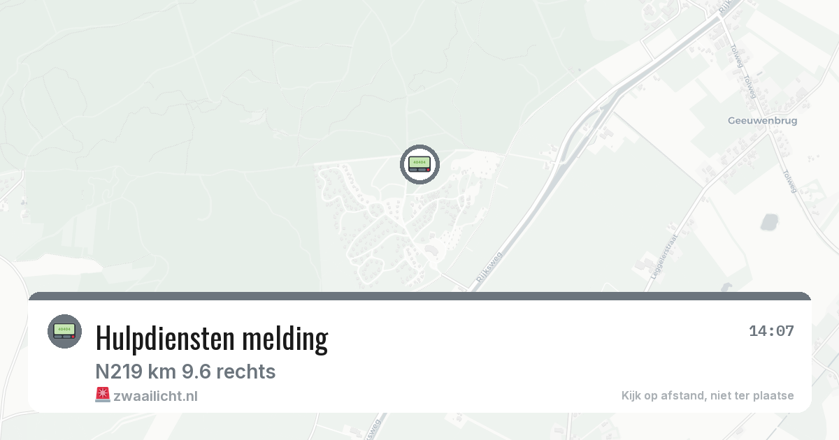 Hulpdiensten melding — 3 feb 2026