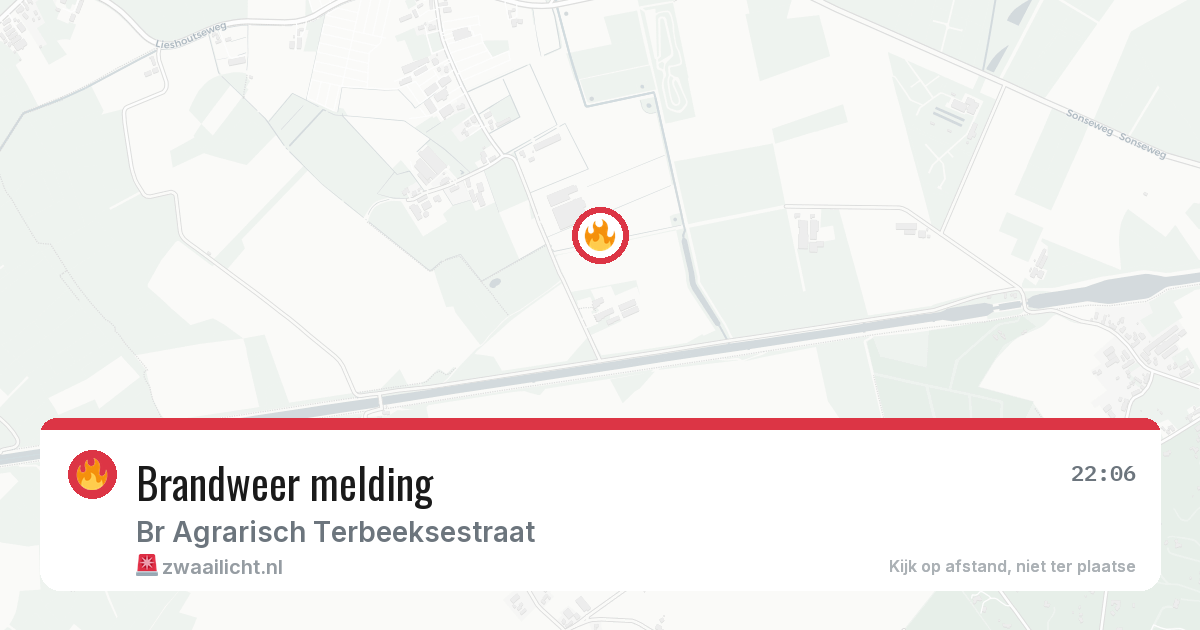 Brandweer melding — 27 apr 2026