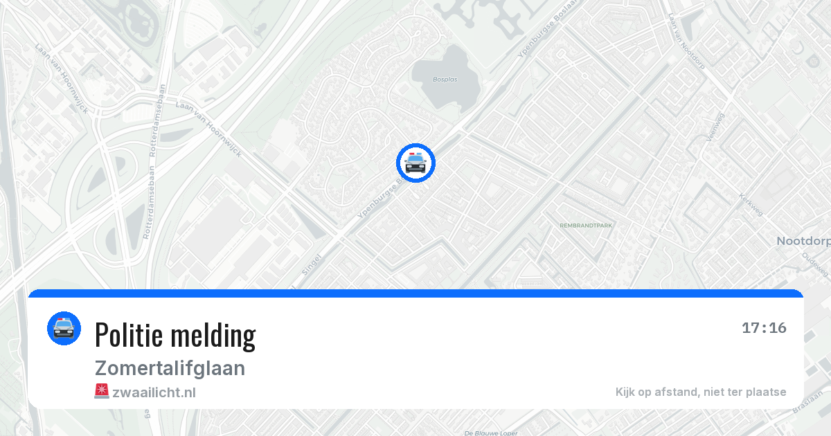 Politie melding — 4 jun 2026