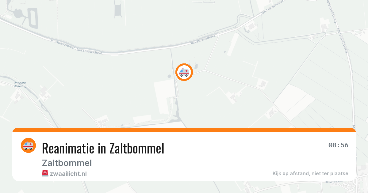 Reanimatie in Zaltbommel — 23 feb 2026