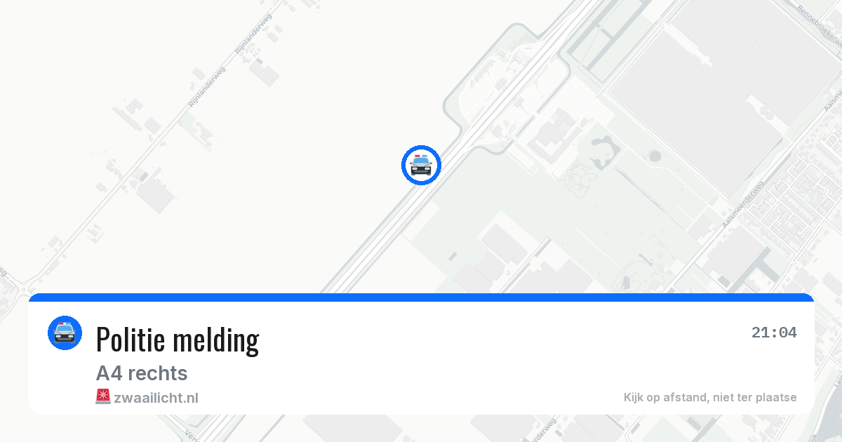 Politie melding — 5 apr 2026